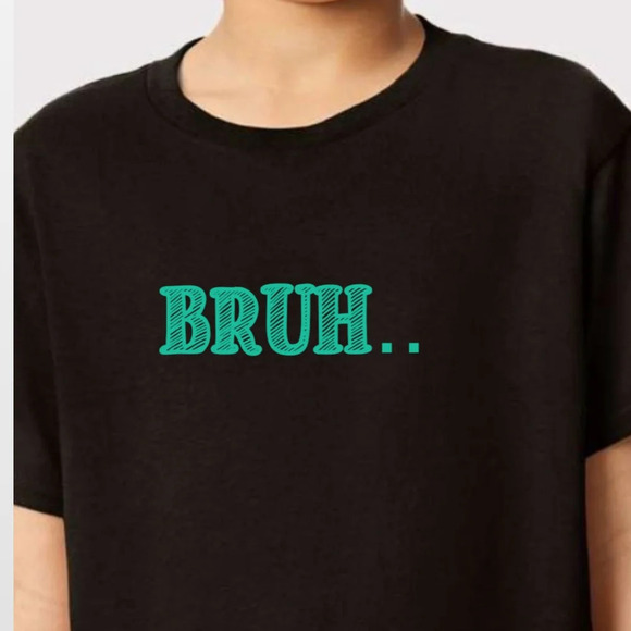 Gildan-Unisex BRUH  Tee - Picture 1 of 2
